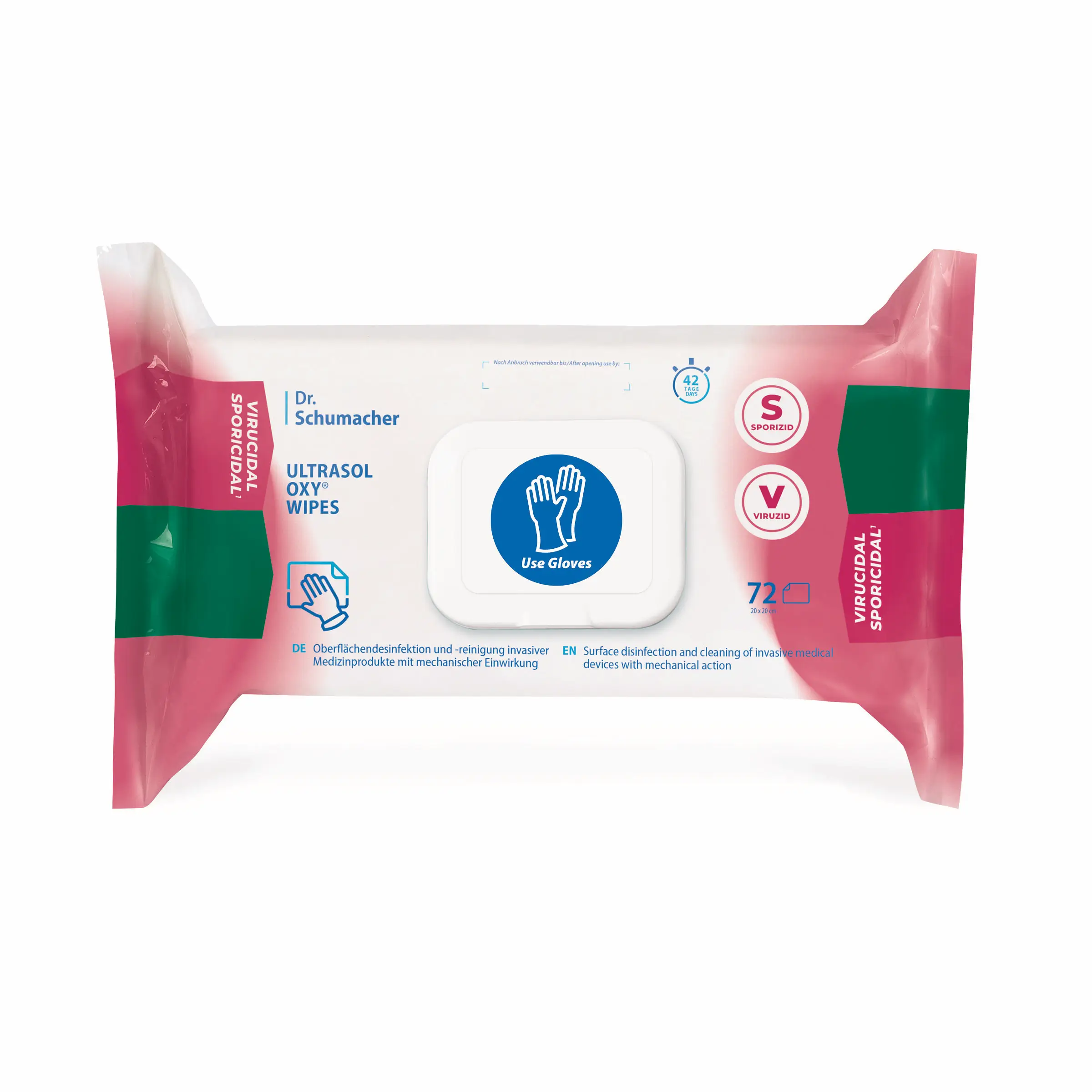 Dr. Schumacher ULTRASOL OXY WIPES 108 Tücher